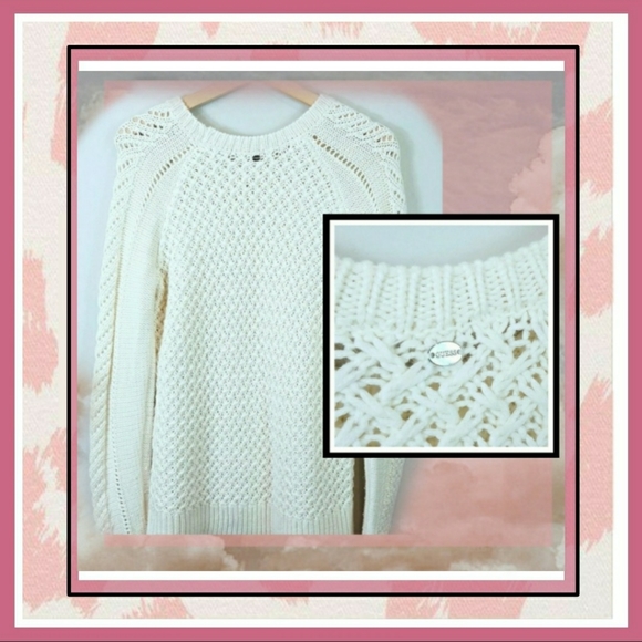NWOT•Guess Wool Blend Knit Sweater 🤍 Size M - Picture 3 of 3